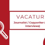 VACATURE: Journalist / Copywriter (B2B-interviews) cover