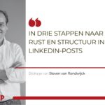 ​In drie stappen naar rust en structuur in LinkedIn-posts cover